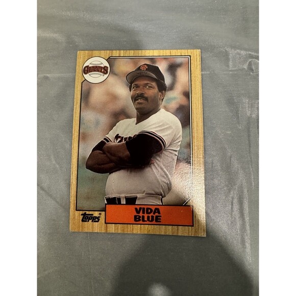 Other - 1987 Topps Vida Blue #260 San Francisco Giants | Vintage MLB Baseball Card